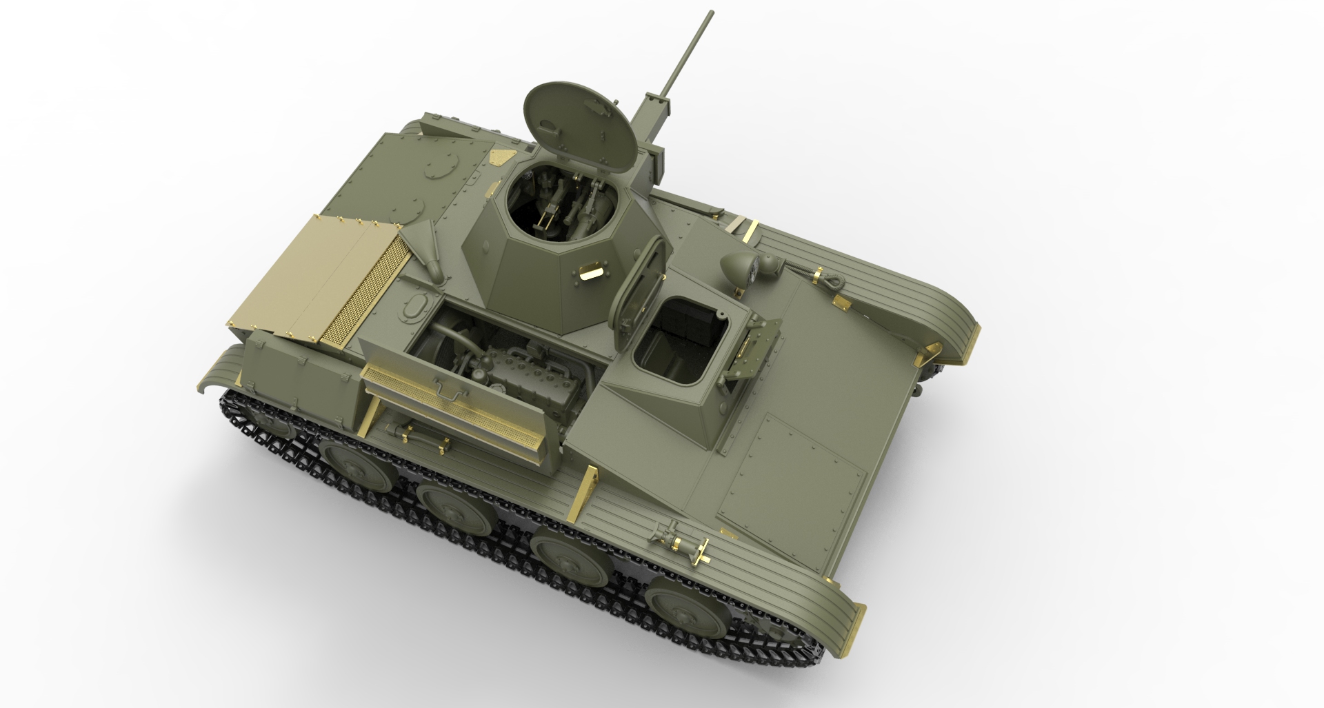 Т-60 лёгкий танк MINIART 35215
