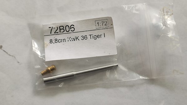 Ствол для Tiger 1 RB model 72B06 (8,8cm KwK 36)